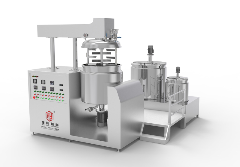 HYB-200L Lifting Vacuum Homogenizing Emulsifying Pot