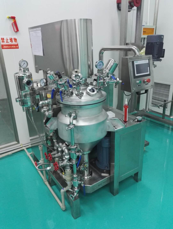 Hydraulic Lifting Homogenizing Emulsifier